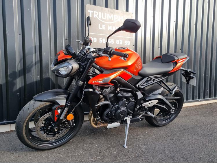 TRIUMPH STREET TRIPLE 765 R BRIDEE A2