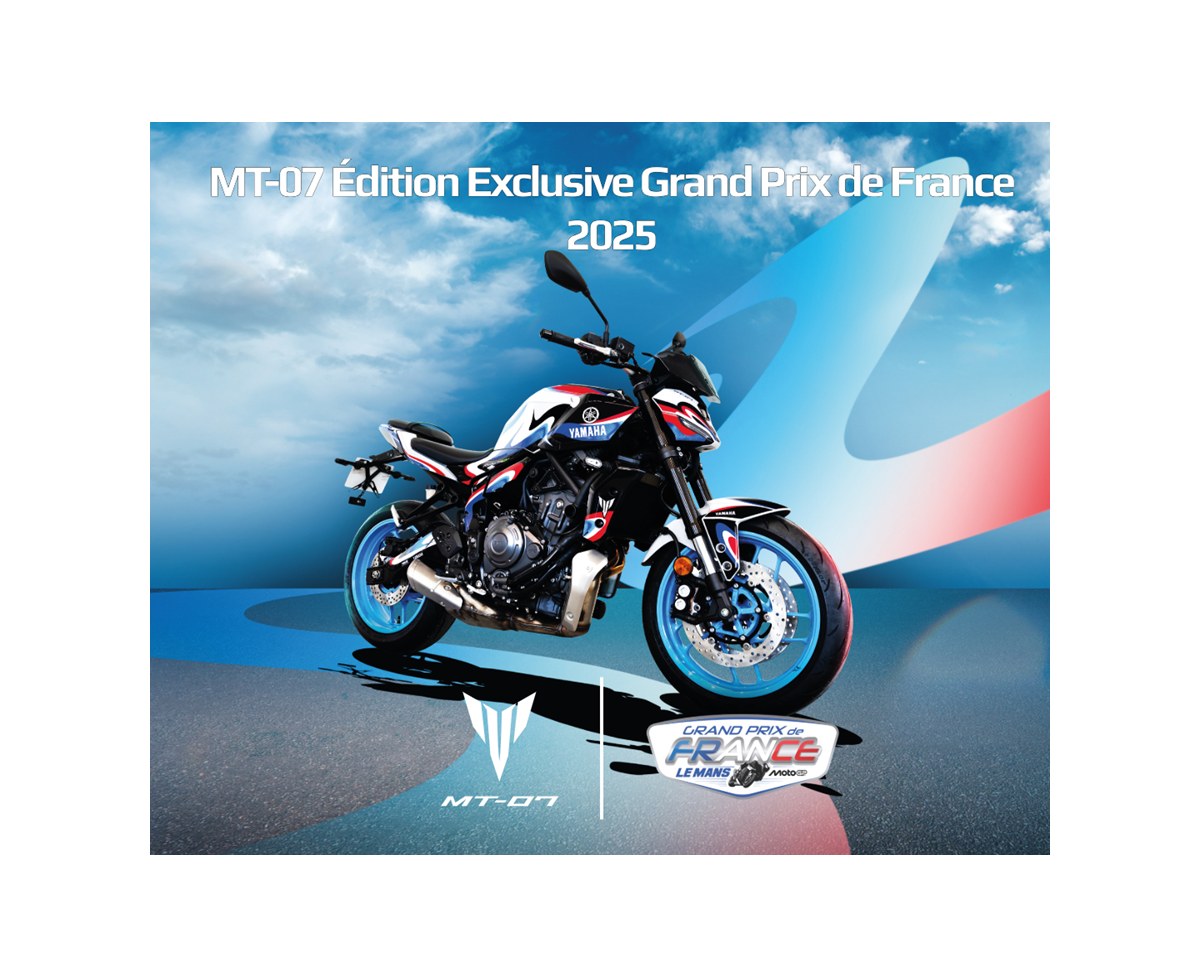 Édition exclusive chez Yamaha Le Mans ! 